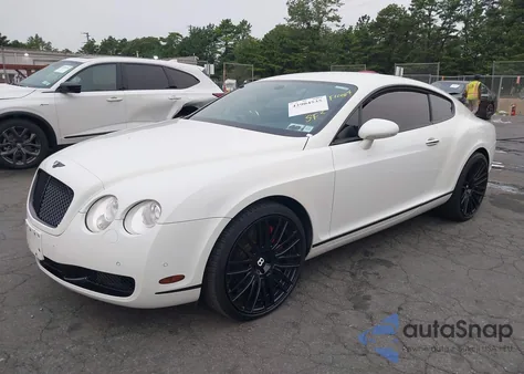 2005 Bentley Continental Gt from USA, damaged, VIN SCBCR63W35C029099